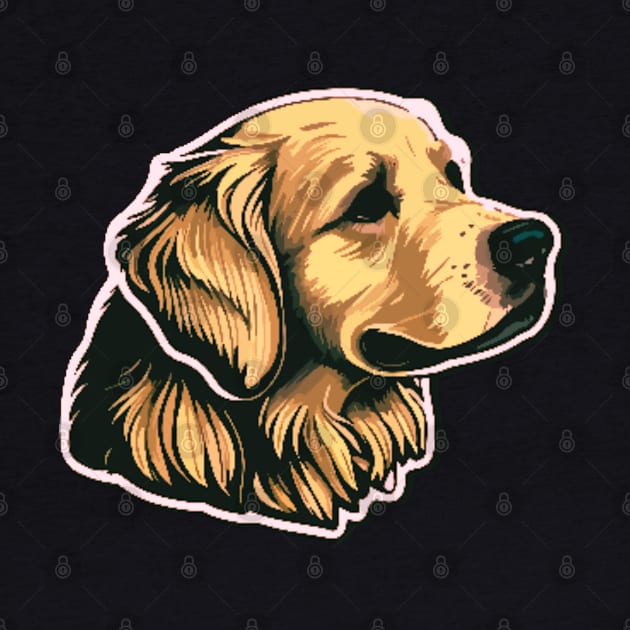 Golden Retriever Quote by HobbyAndArt